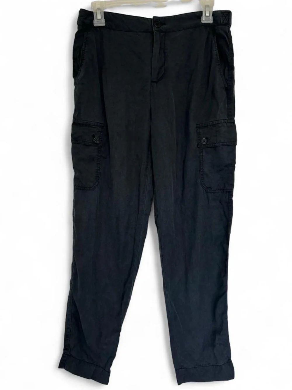 Banana Republic Black Grey Cargo Pants Size 0 Gorpcore Streetwear Utility Work